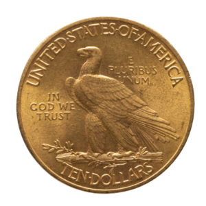 $10 Gold Indian Eagle - AU