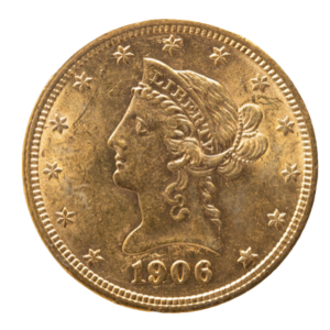 $10 Gold Liberty Eagle - AU