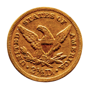 $2.5 Gold Liberty Quarter Eagle - Cleaned/Low Grade