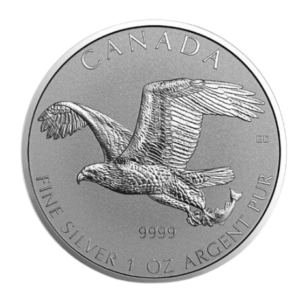 2017 1/2 oz Canadian Bald Eagle Silver Coin