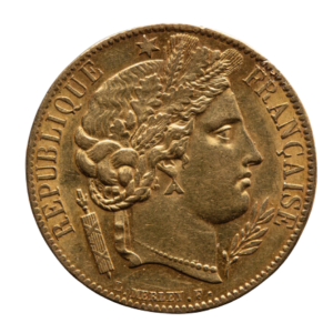 France Gold 20 Francs - Ceres (1849-1851)