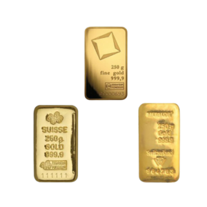 250 gram Gold Bar - Brand Varies