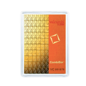 100 x 1 gram .9999 Valcambi CombiBar™ Gold (In Assay)