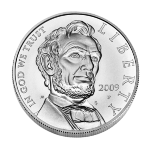 2009-P $1 Abraham Lincoln Silver Commem - BU