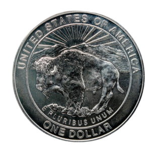 1999-P $1 Yellowstone Silver Commem - BU