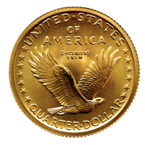 2016-W 1/4 oz Gold Standing Liberty Centennial Coin w/OGP
