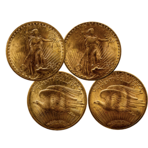 $20 Gold Saint-Gaudens Double Eagle - BU