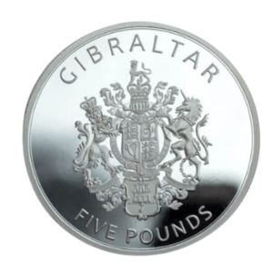 2022 1 oz Gibraltar Platinum Castle