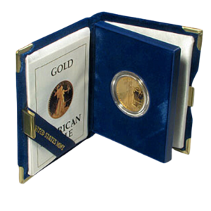 1/10 oz Proof Gold Eagle - Box/COA (Date Varies)