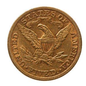 $5 Gold Liberty Half Eagle - XF