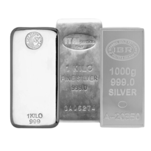 1 Kilo Silver Bar - Design Varies