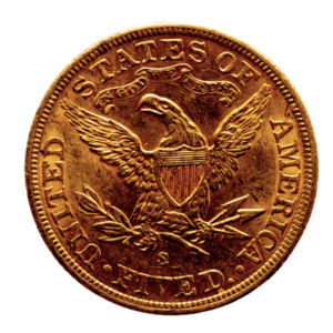 $5 Gold Liberty Half Eagle - AU