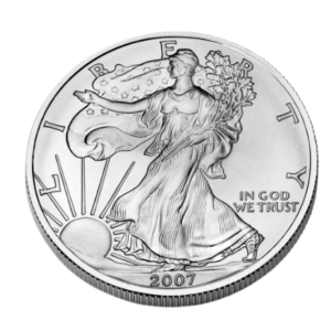2007 Silver American Eagle - BU