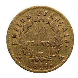 France Gold 20 Francs - Napoleon I (1807-1815)