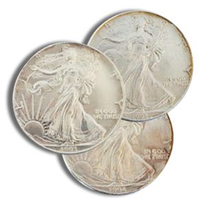 Silver American Eagle - (Cull, Impaired) - Year Varies