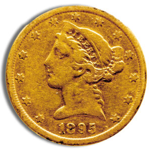 $5 Gold Liberty Half Eagle - Cleaned Low Grade - Buy Gold - Safe Haven Metal