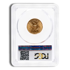 $5 Gold Liberty Half Eagle – PCGS MS61