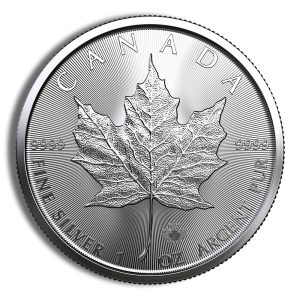1 oz Canadian Silver Maple Leaf - Sealed Monster Box (Year Varies)