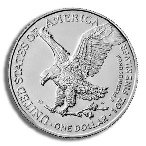 2021 Silver American Eagle – BU (Type 2)
