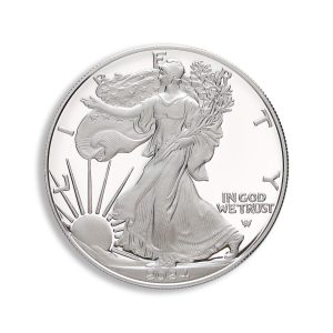 2024-W Proof Silver Eagle with Box & COA
