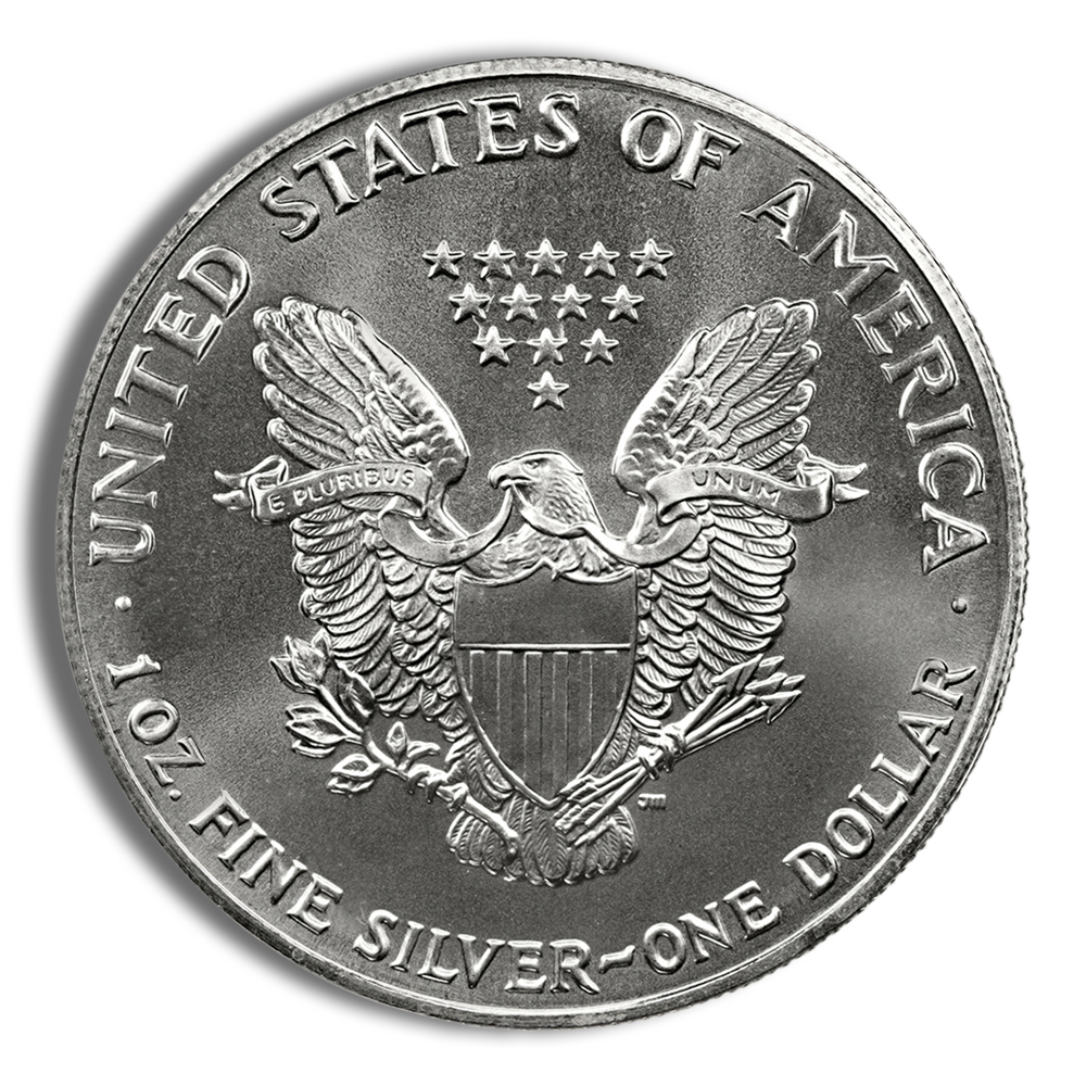 1999 Silver American Eagle - BU - Image 2