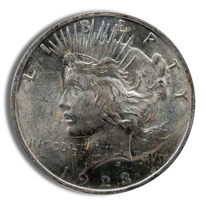 Peace Silver Dollar - BU