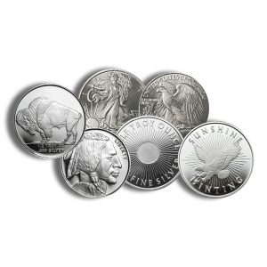 1/2 oz Silver Round - Brand Varies